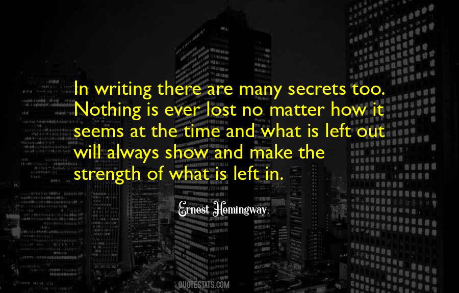 What Is Left Quotes #1675483