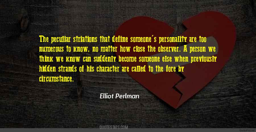 Define Your Character Quotes #1432978