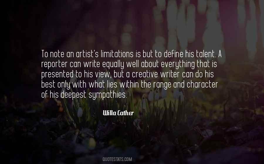 Define Your Character Quotes #1689991