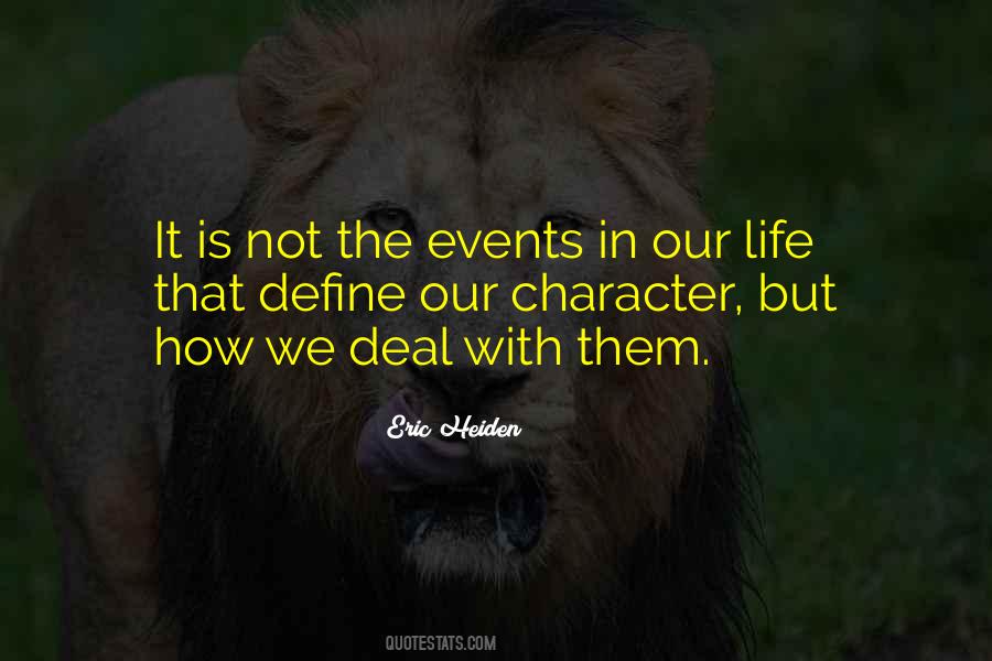 Define Your Character Quotes #189608