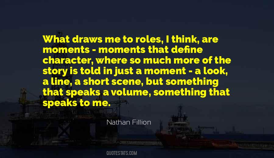 Define Your Character Quotes #956426