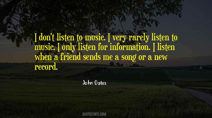 Music Friend Quotes #1428999