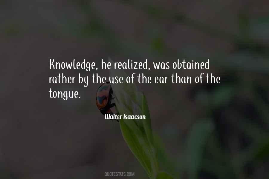 In One Ear And Out The Other Quotes #121542
