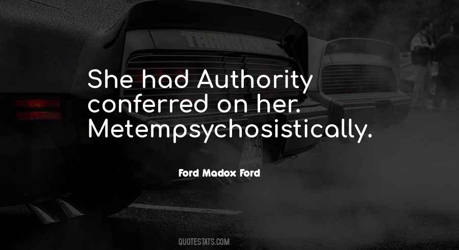 Ford Madox Quotes #3494