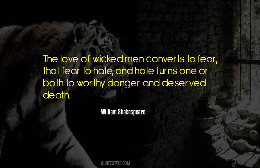 Quotes About Danger And Love #1153764
