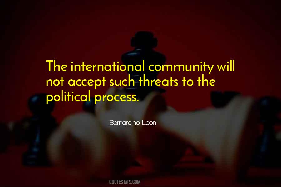 International Political Quotes #1246887