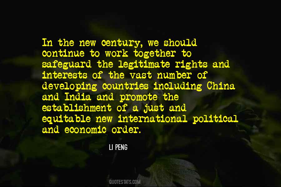 International Political Quotes #860085
