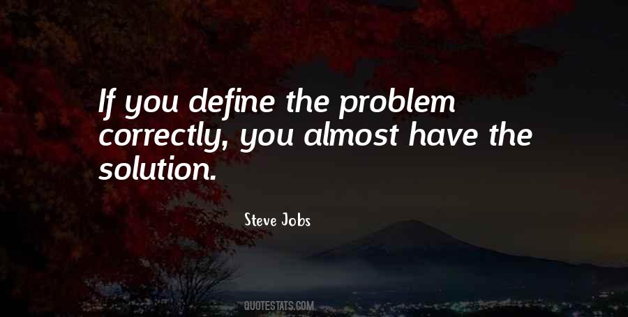 Define The Problem Quotes #967883