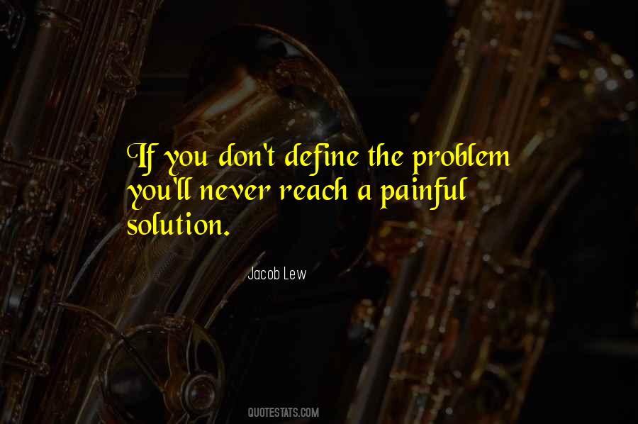 Define The Problem Quotes #996810