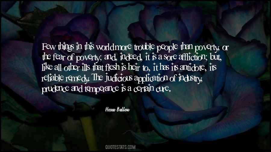 Fear Of Poverty Quotes #1145461