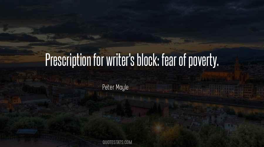 Fear Of Poverty Quotes #364223