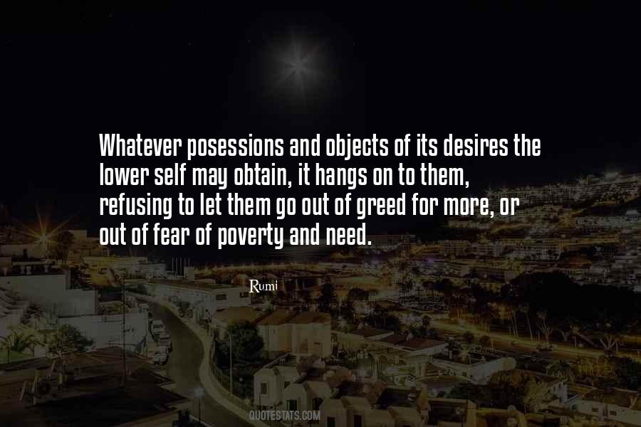 Fear Of Poverty Quotes #646425