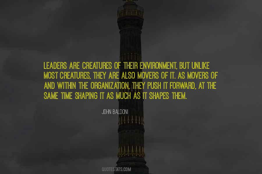 Organization Leadership Quotes #1443312