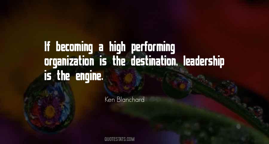 Organization Leadership Quotes #1537143
