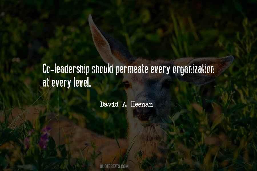 Organization Leadership Quotes #1574963