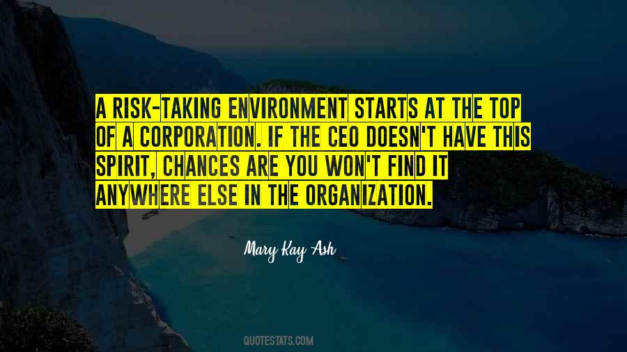 Organization Leadership Quotes #1621678