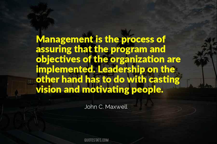 Organization Leadership Quotes #1735530