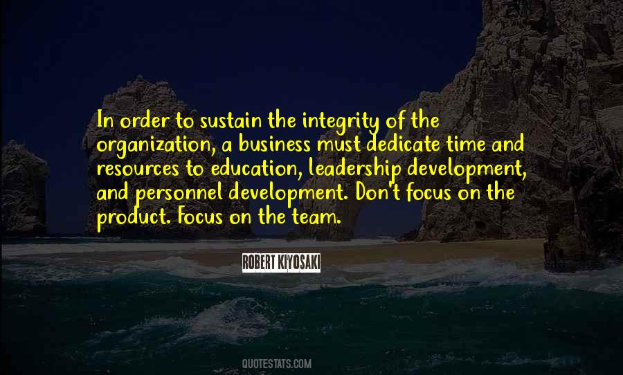 Organization Leadership Quotes #382118