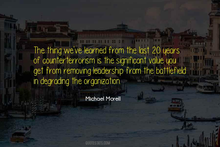 Organization Leadership Quotes #442950
