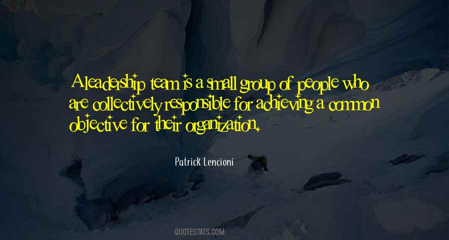 Organization Leadership Quotes #573762