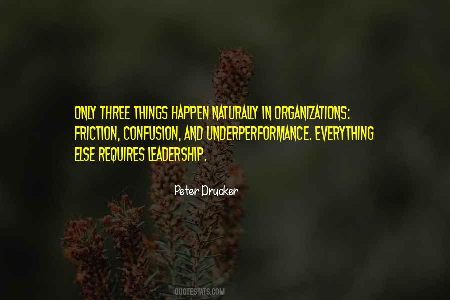 Organization Leadership Quotes #788666