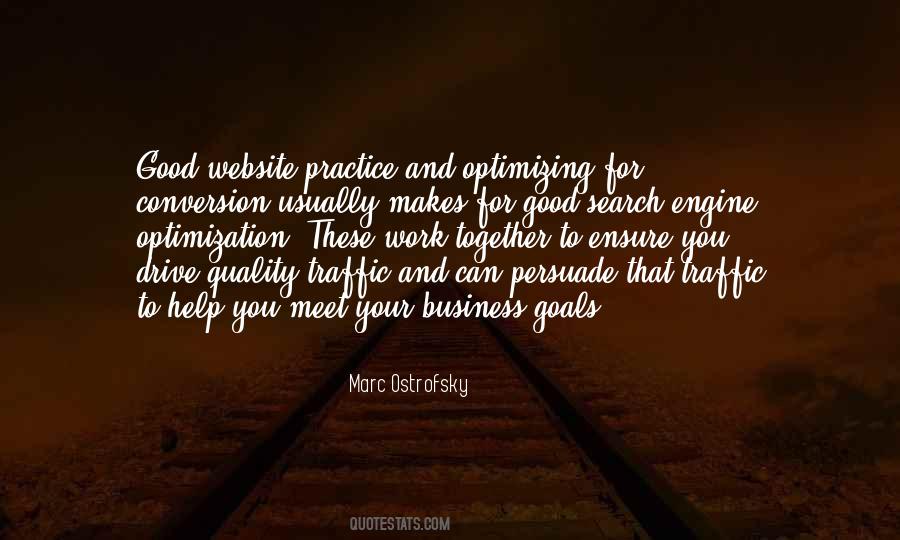 Goals Together Quotes #24536