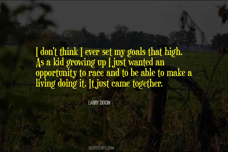Goals Together Quotes #363153