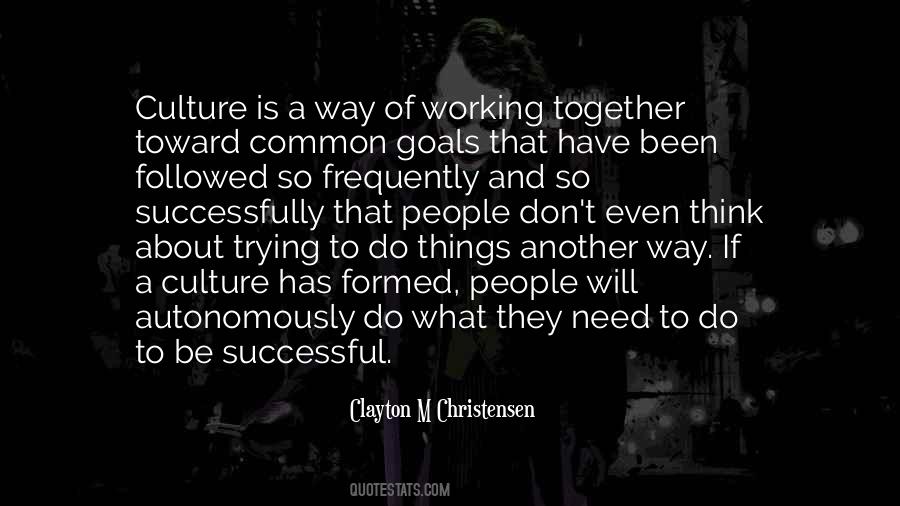 Goals Together Quotes #721032