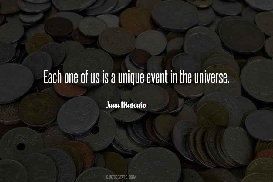 Each Of Us Is Unique Quotes #119958
