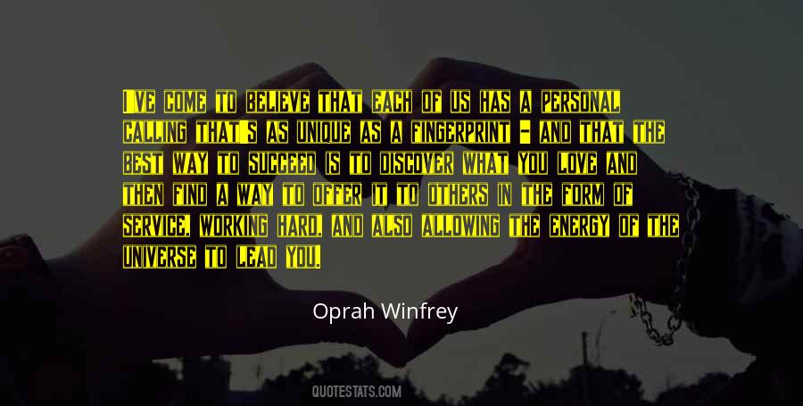 Each Of Us Is Unique Quotes #1711455