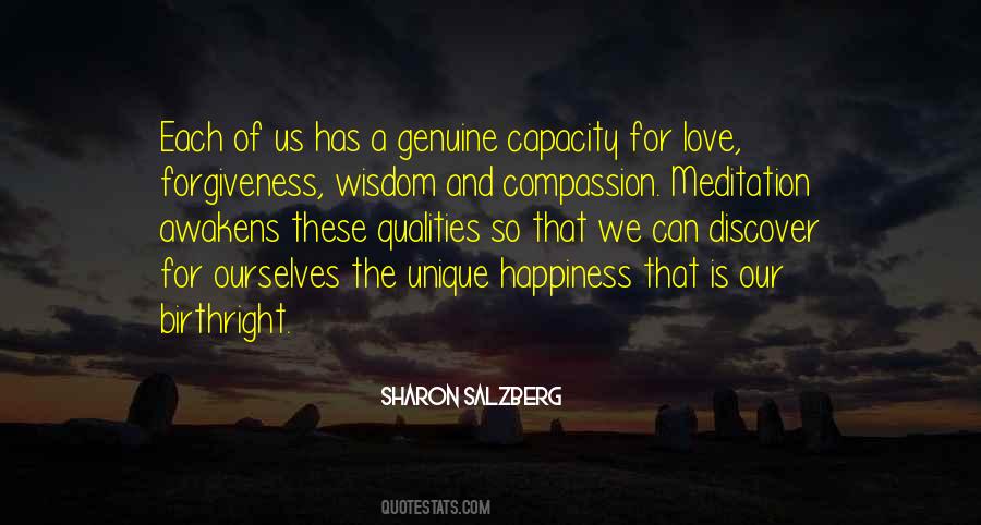 Each Of Us Is Unique Quotes #1797825