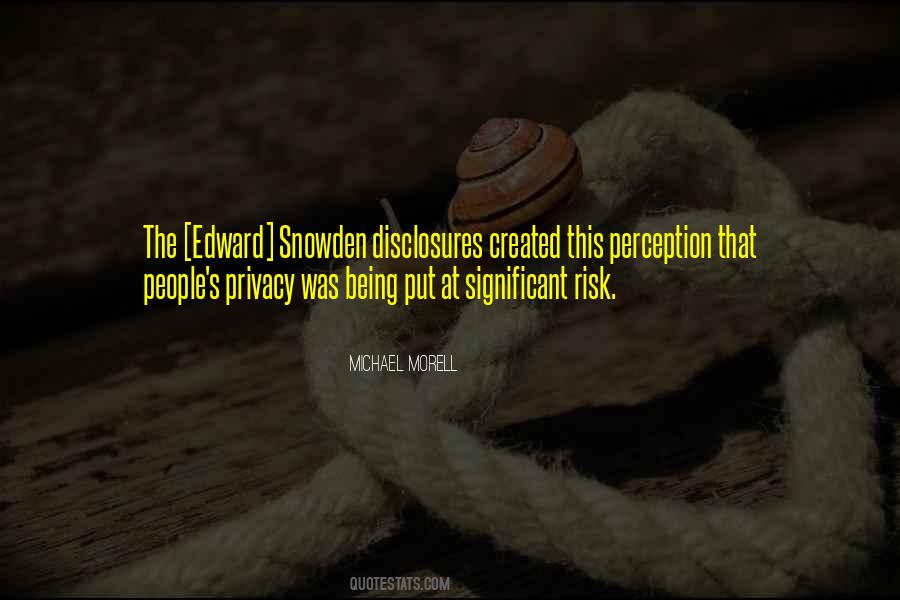 Risk Perception Quotes #1061969