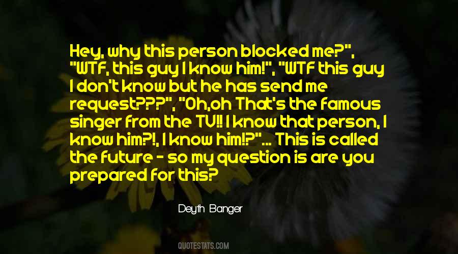 Famous Question Quotes #174572