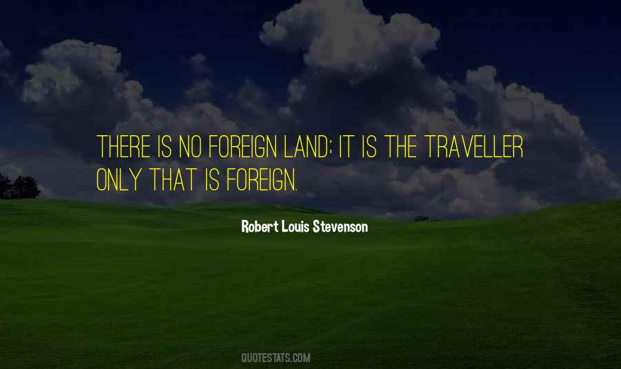 Foreign Lands Quotes #140135