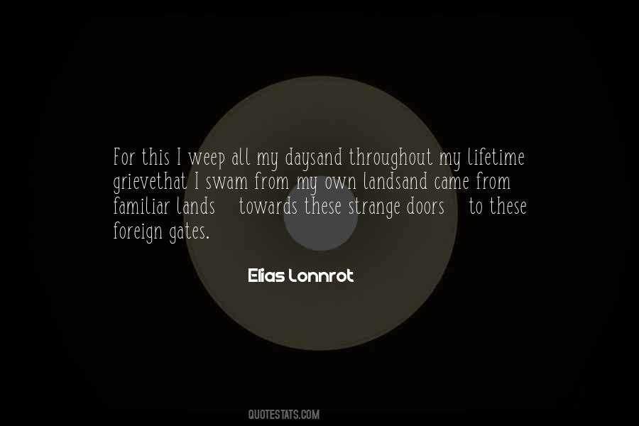 Foreign Lands Quotes #1683590