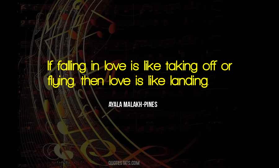 Flying Love Quotes #1655469