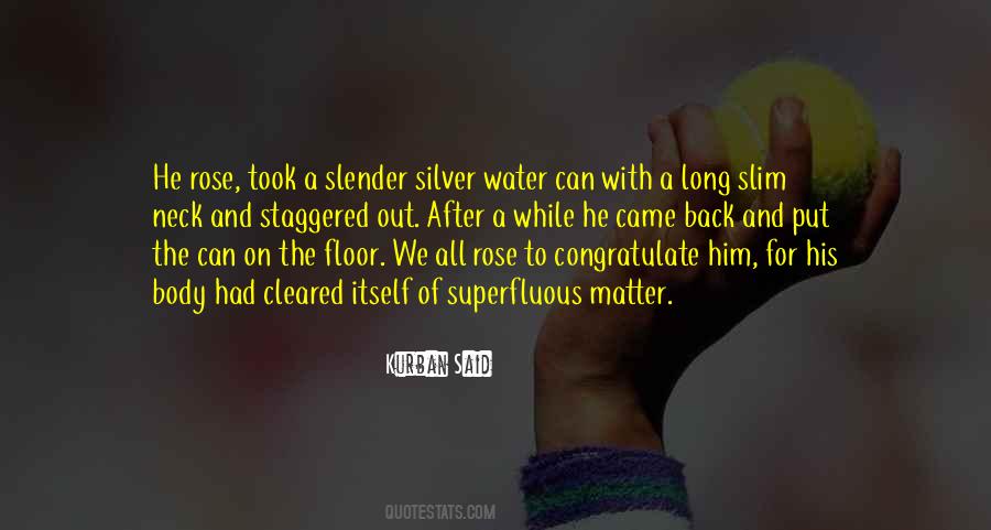 Water Body Quotes #198061