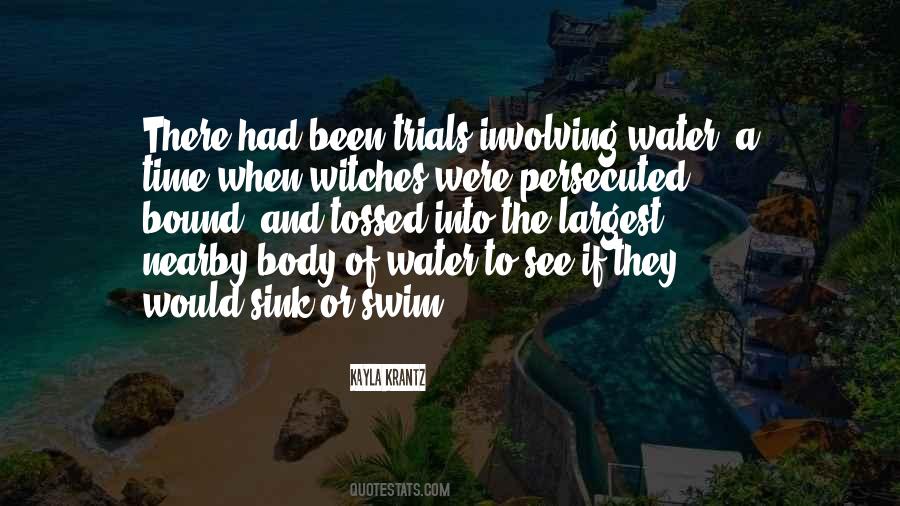 Water Body Quotes #320738