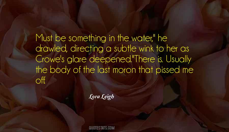 Water Body Quotes #760119