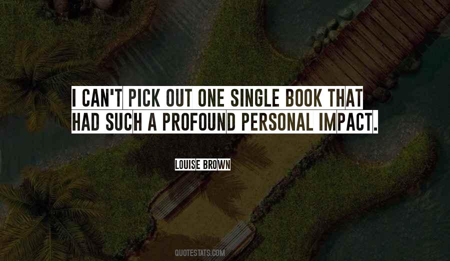 Personal Impact Quotes #1835993