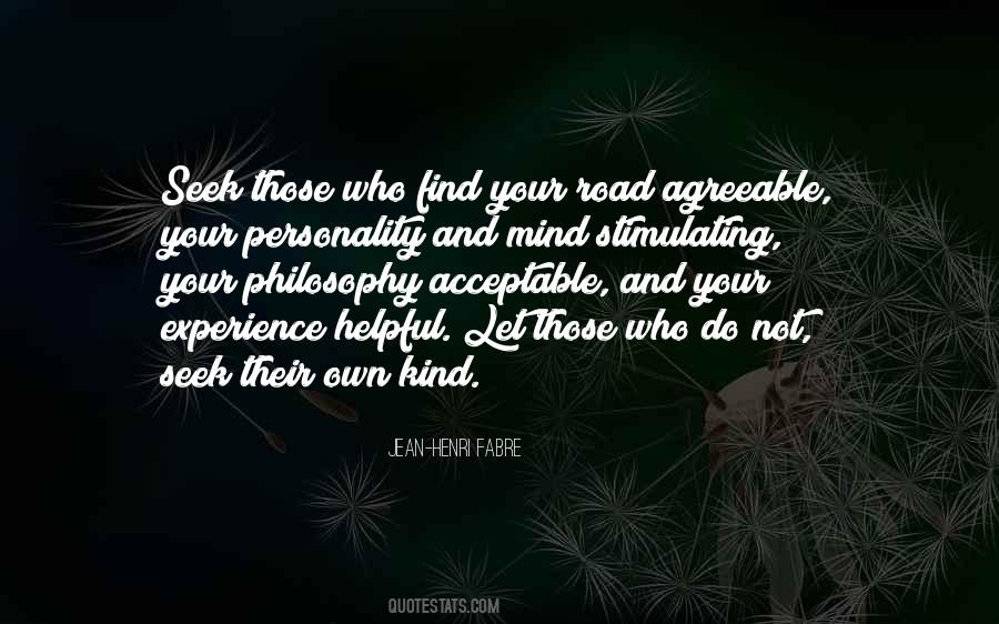Personality Philosophy Quotes #1874971