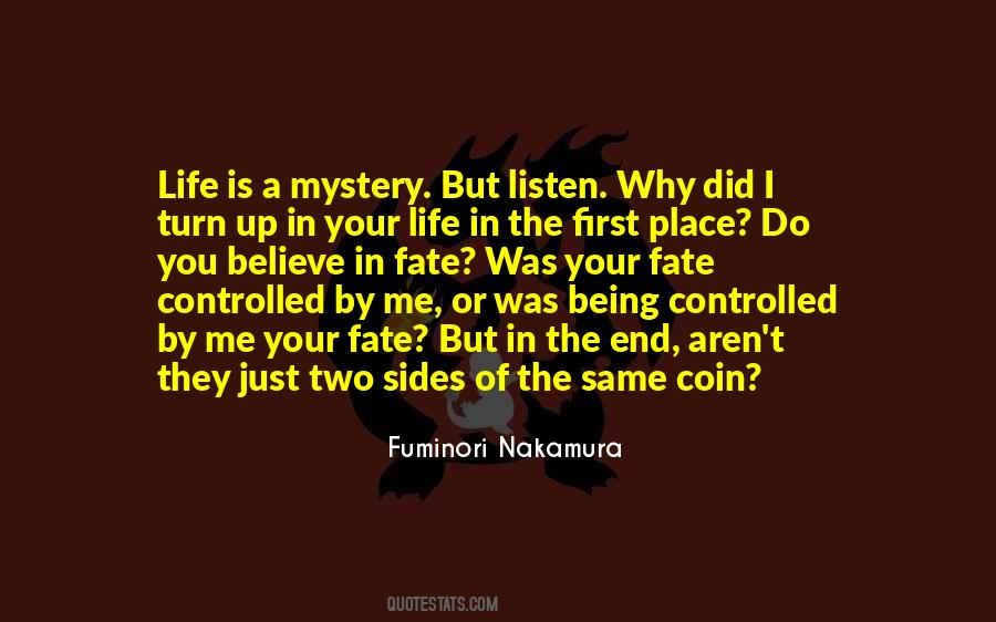 Two Sides Of The Coin Quotes #1041692