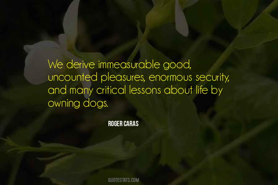Life Is Immeasurable Quotes #1878106
