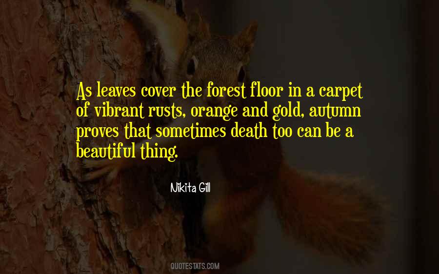 Forest Floor Quotes #210813