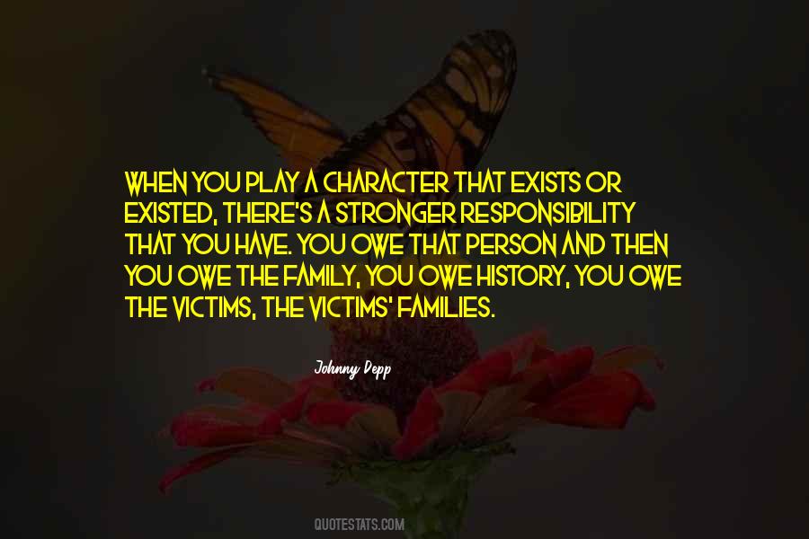 Family Character Quotes #1319871