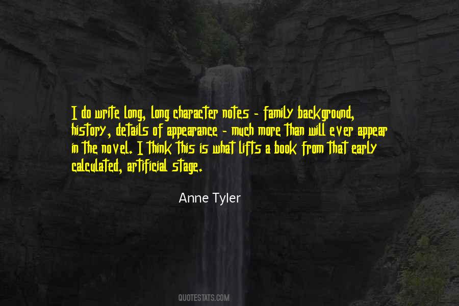 Family Character Quotes #1388949