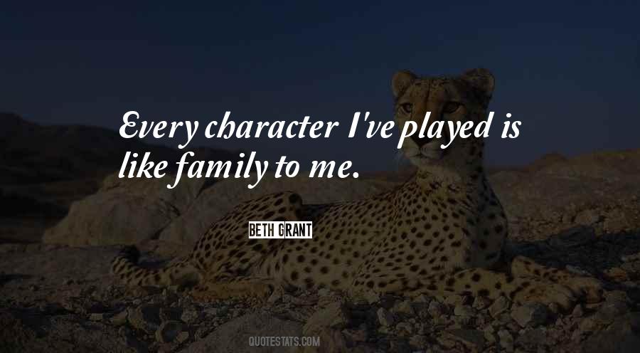 Family Character Quotes #1392704