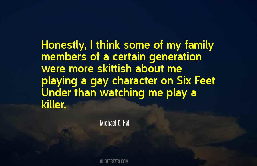 Family Character Quotes #1800823