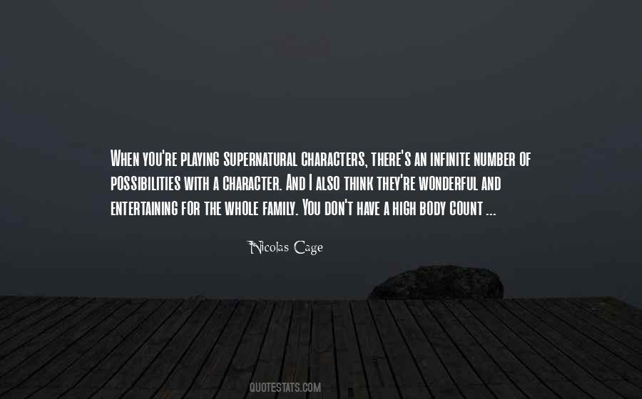 Family Character Quotes #398242