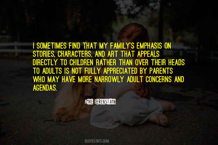 Family Character Quotes #664447